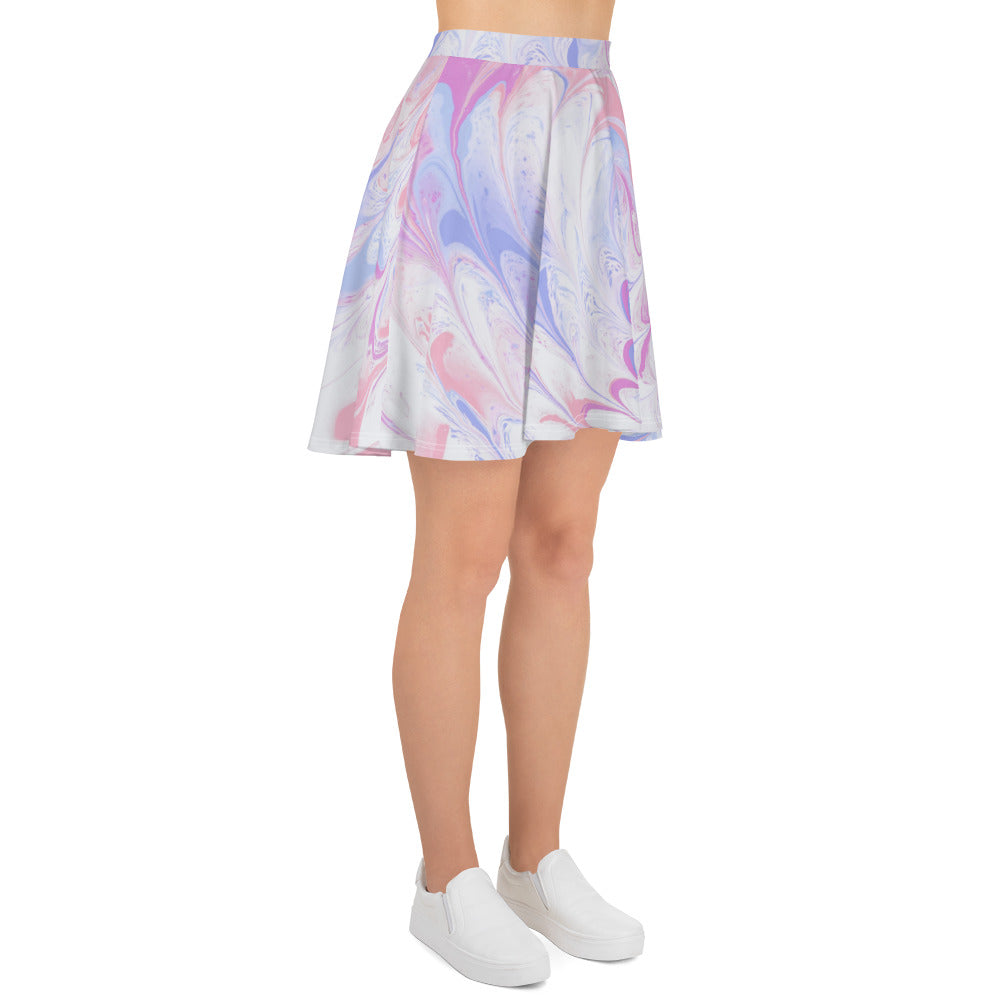 Fluid Colors Flair Women's Skater Skirt - FLAKOUT