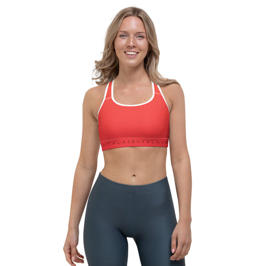 Sunset Shimmer Women's Sports Performance Bra - FLAKOUT