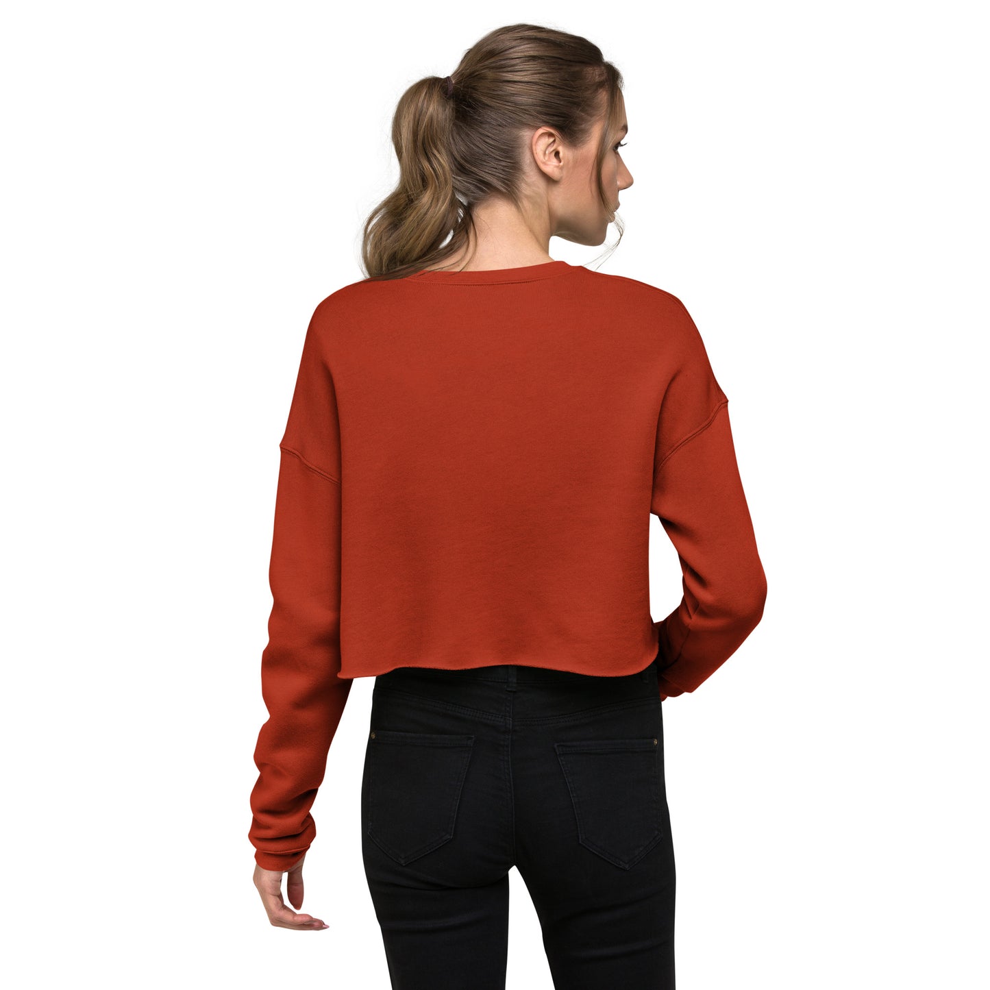 Calm Women's Crop Sweatshirt - FLAKOUT