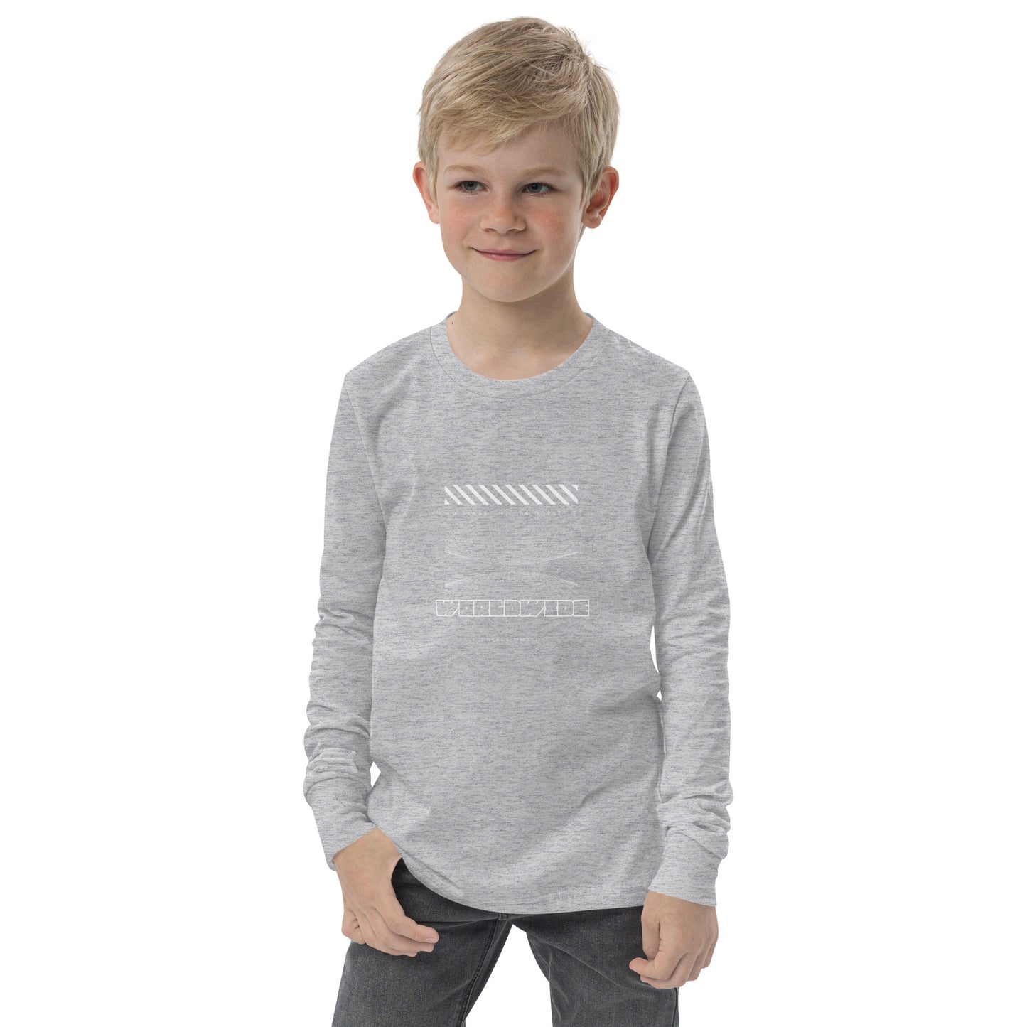 Kid's Long Sleeve Shirt Worldwide - FLAKOUT