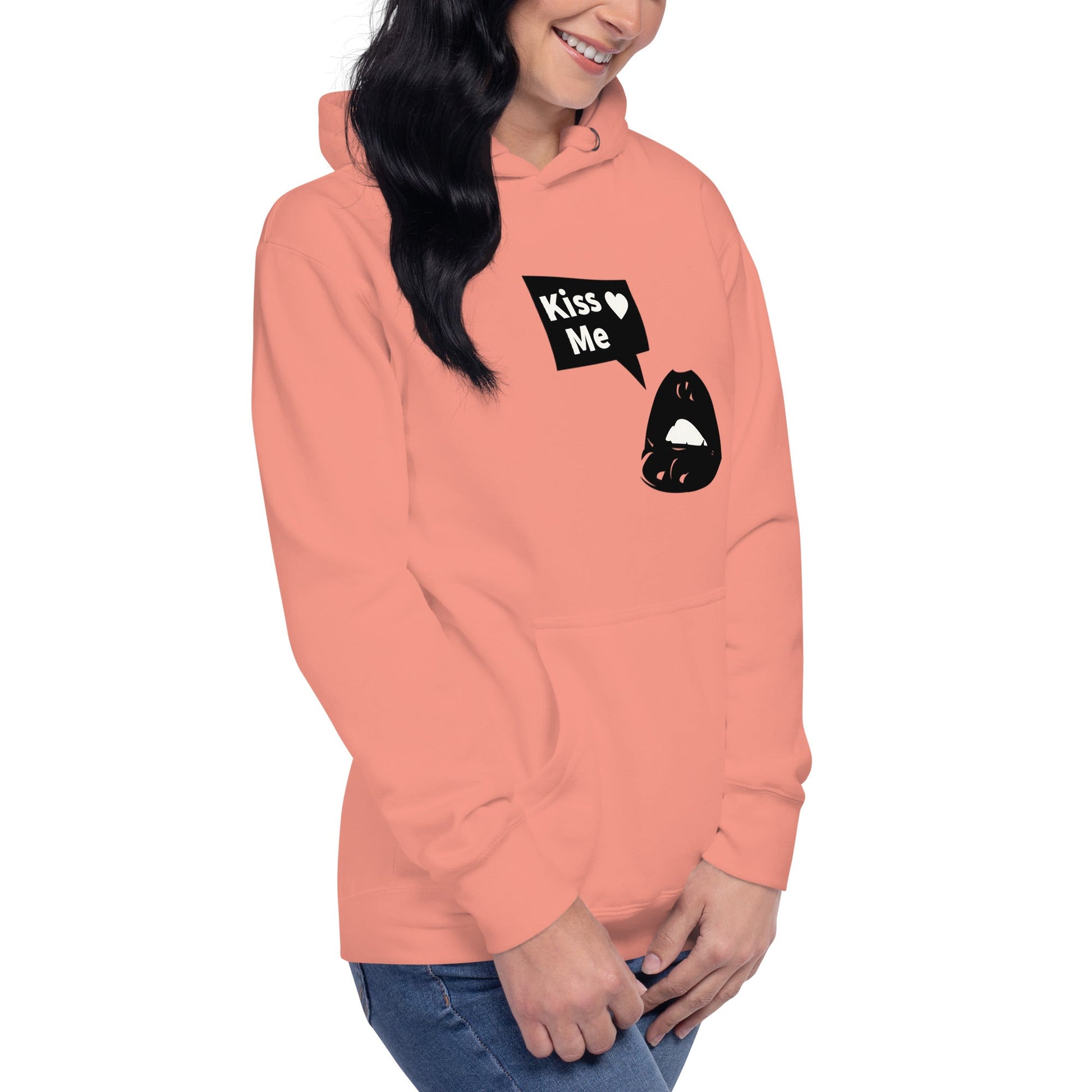 Sweet Talker Kiss Me Women's Hoodie - FLAKOUT